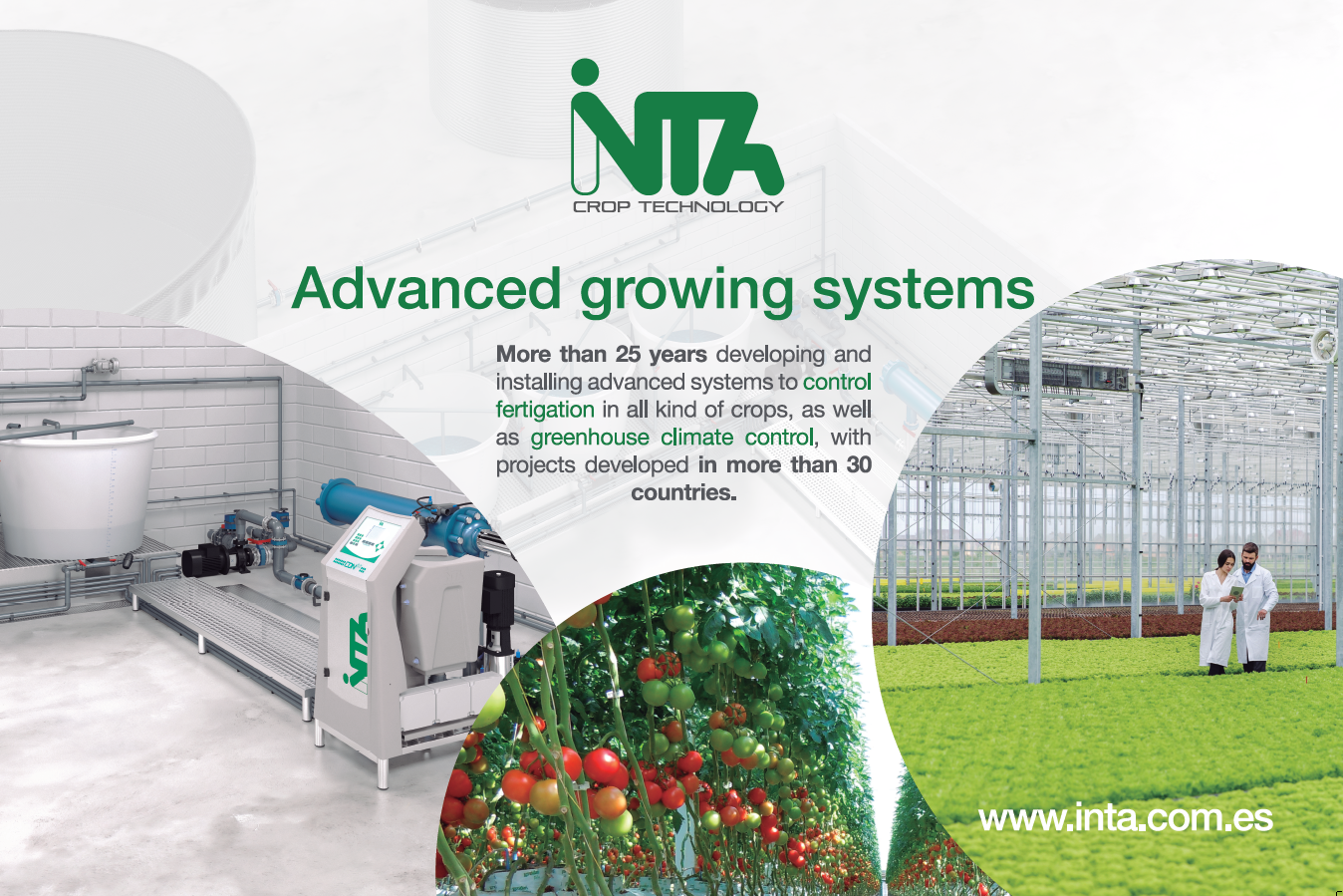 INTA Anun sistemas avanzados de cultivo