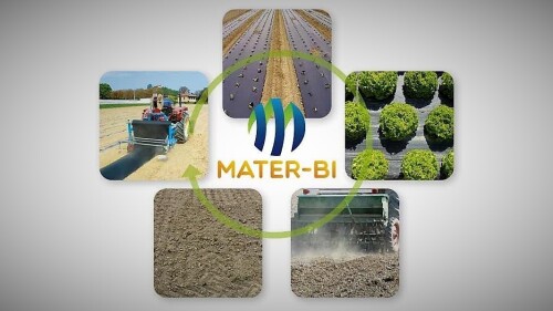Novamont, productos biodegradables y compostables para la agricultura