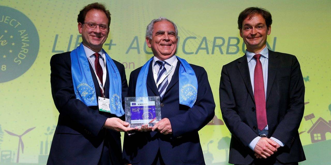 LIFE+ Agricarbon galardonado con el premio ‘Mejor Proyecto LIFE’