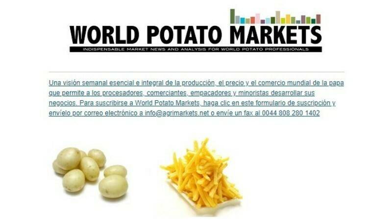 World Potato Markets, weekly frequency