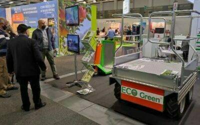 Ecogreen italia presentó su gama de máquinas eléctricas en Fruit Logistica 2022