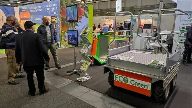 Ecogreen italia presentó su gama de máquinas eléctricas en Fruit Logistica 2022
