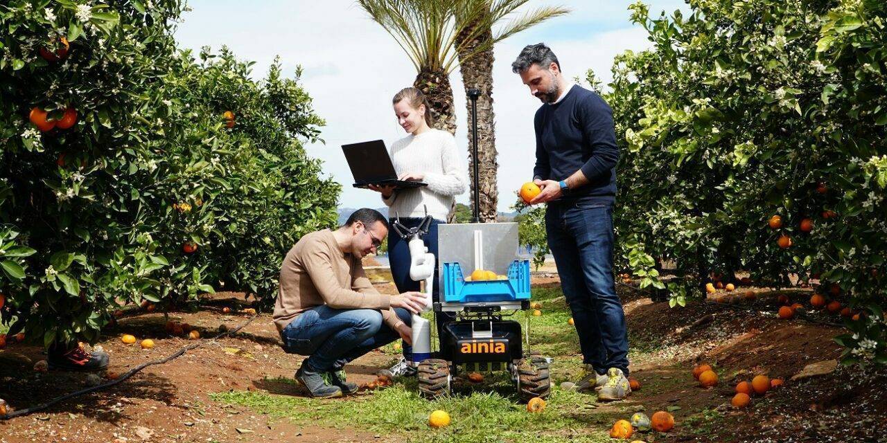 Un robot recolector le dará una segunda oportunidad a la fruta caída de los árboles