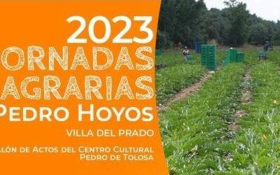 Merecido homenaje al profesor Pedro Hoyos en las Jornadas Agrarias de Villa del Prado 2023