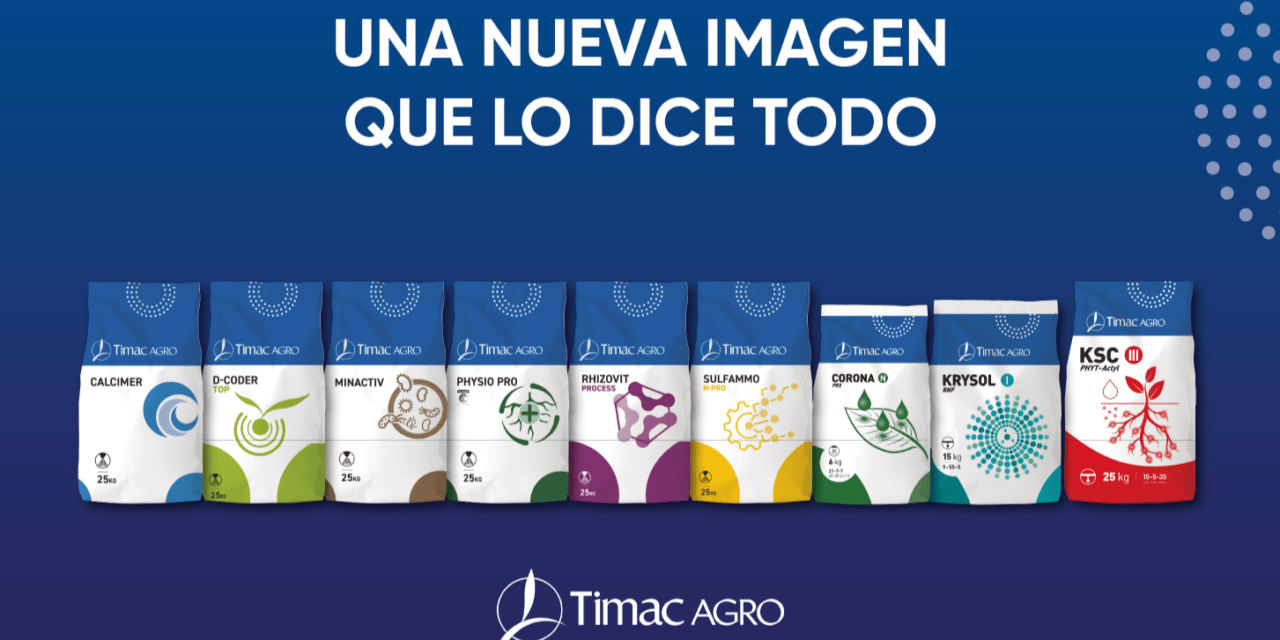 Nuevo packaging de Timac Agro en algunos de sus productos mas emblemáticos